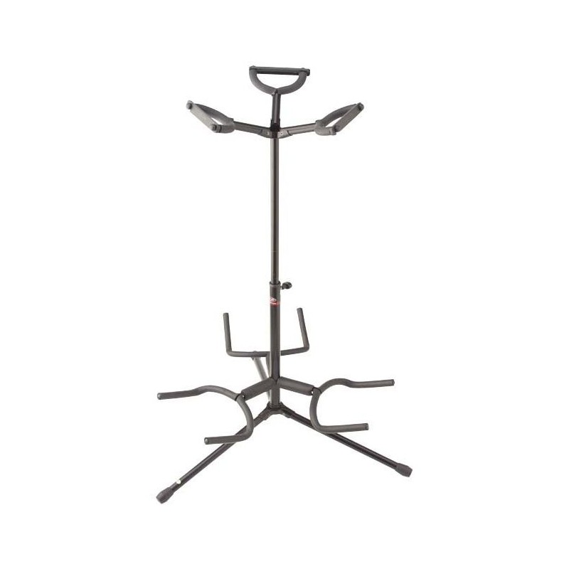 Stagg SG A 300 BK - potrójny statyw gitarowy - 1