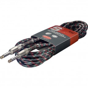 Stagg SGC-6-VT-BK - kabel instrumentalny 6m - 1