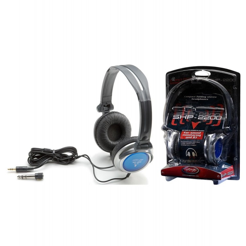 Stagg SHP 2200 H - słuchawki składane, DJ-skie - 1