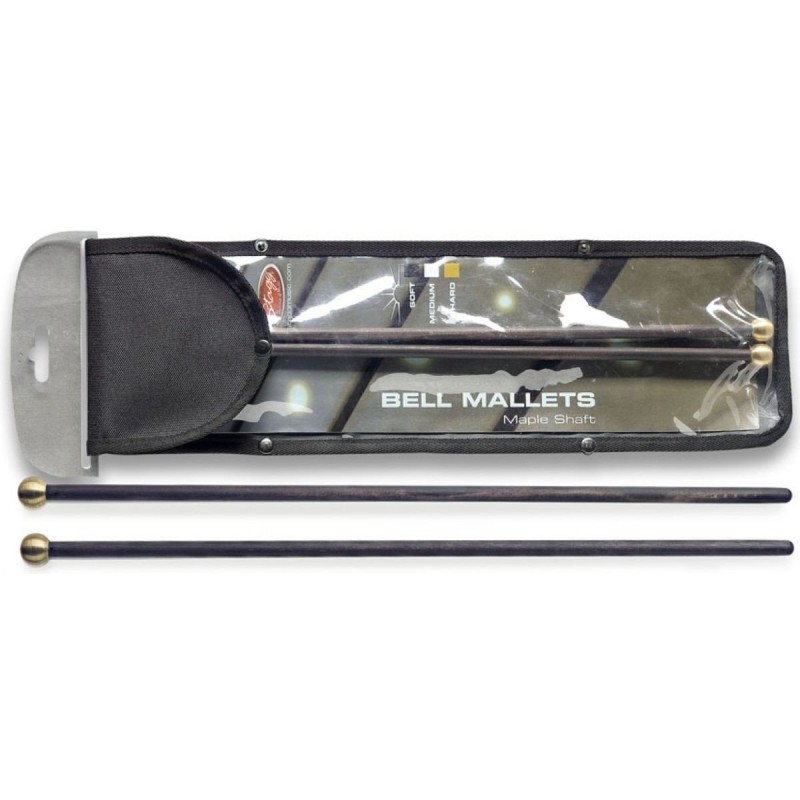 Stagg SMB-WB - pałki do dzwonków (mosiężne główki) - 1