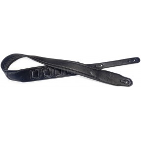 Stagg SPFL 40 BLK - pasek do gitary, skórzany - 1