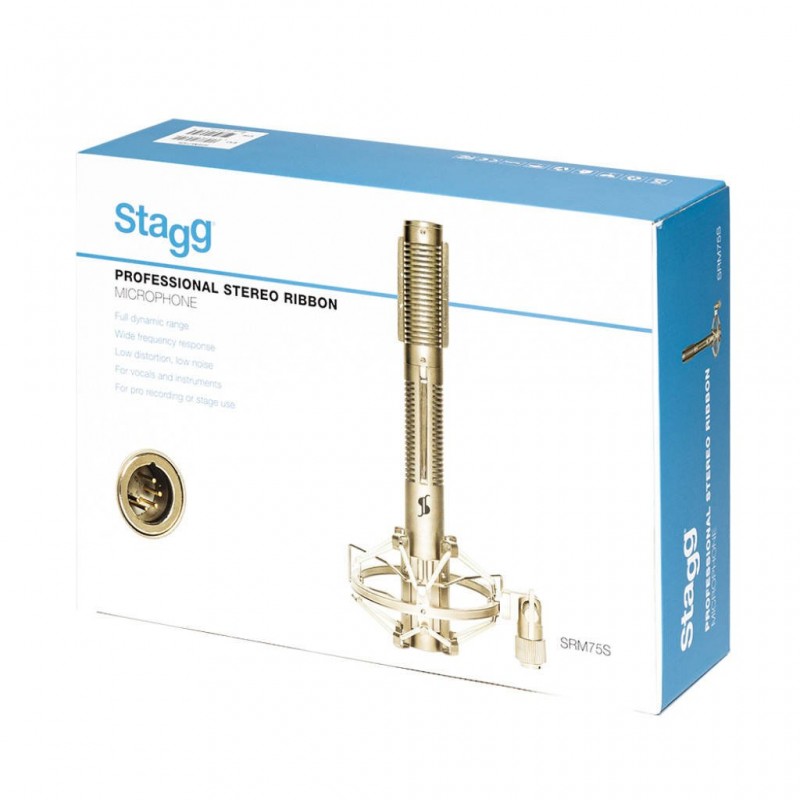Stagg SRM75S - mikrofon wstęgowy - 6