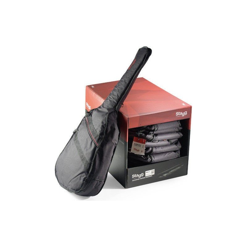 Stagg STB-LA10 C PACK - 10szt pokrowców gitarowych - 1