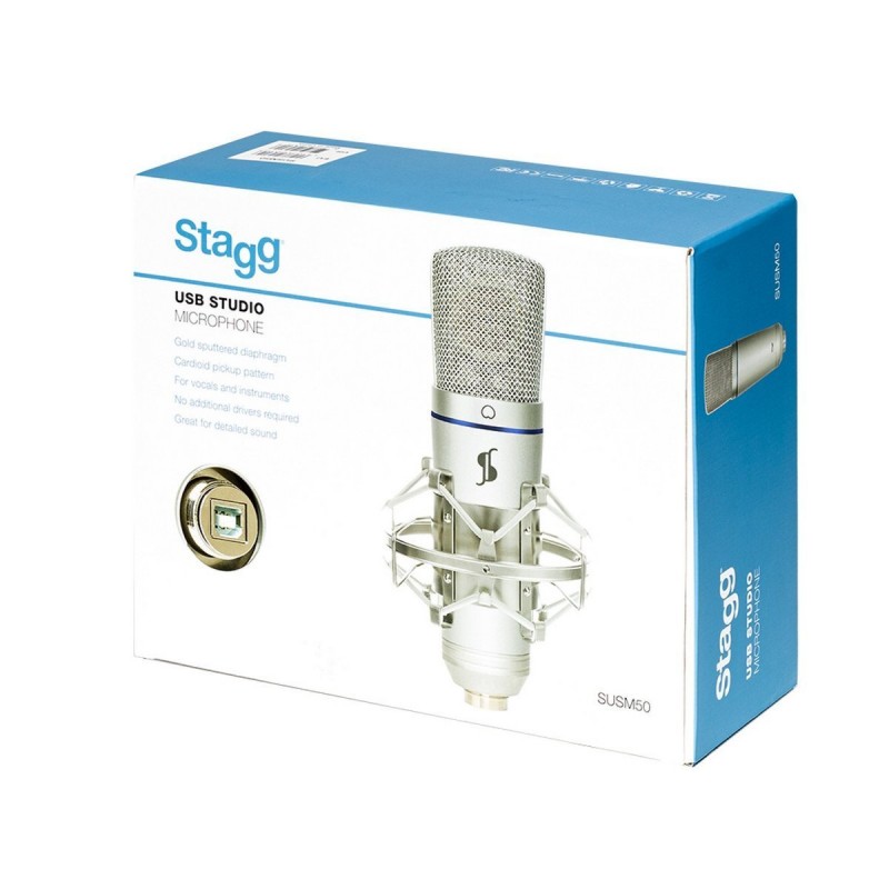 Stagg SUSM50 -  mikrofon studyjny USB - 1