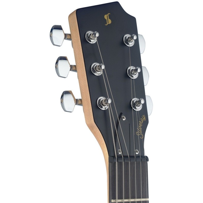 Stagg Silveray SVY CST BK - gitara elektryczna - 5