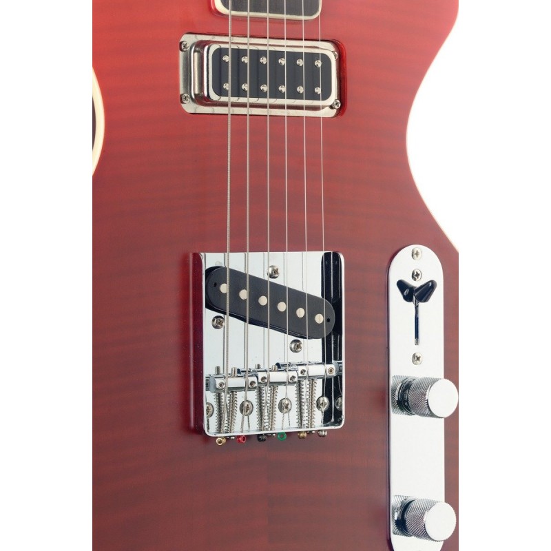 Stagg Silveray SVY CSTDLX FRED - gitara elektryczna - 2