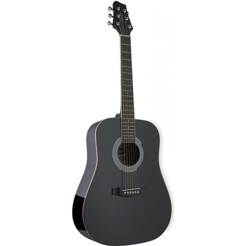 Stagg SW 201 3/4 BK - gitara akustyczna, rozmiar 3/4 - 1