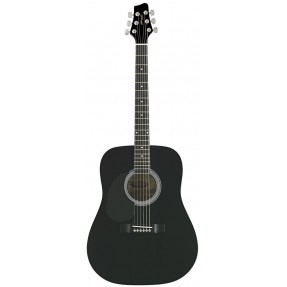 Stagg SW 201 LH BK - gitara akustyczna, leworęczna - 1