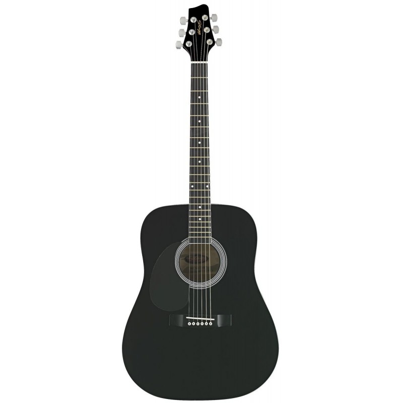 Stagg SW 201 LH BK - gitara akustyczna, leworęczna - 1