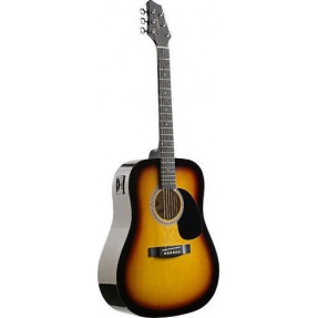 Stagg SW-201 SB VT - gitara elektroakustyczna - 1