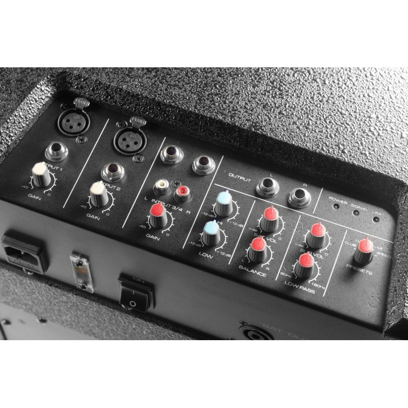 Stagg SWS2800D21B-0 - zestaw nagłośnieniowy 700W + 2x 350W - 2