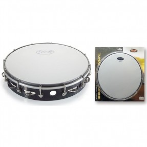 Stagg TAB-112P BK - tamburyn plastikowy z membraną - 1