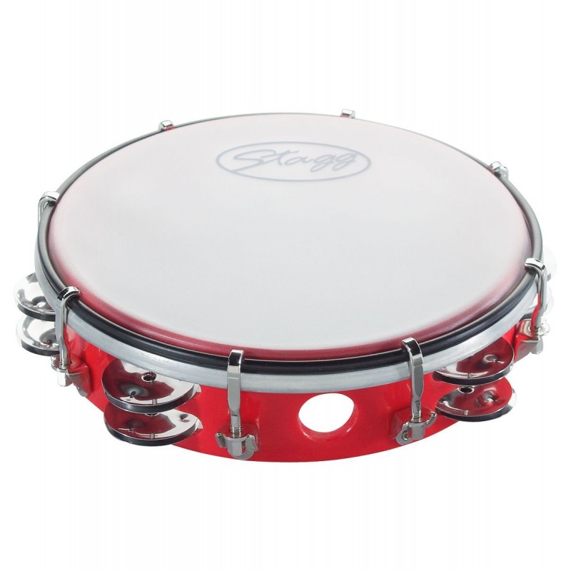 Stagg TAB 208 RD - tamburyn plastikowy z membraną - 1