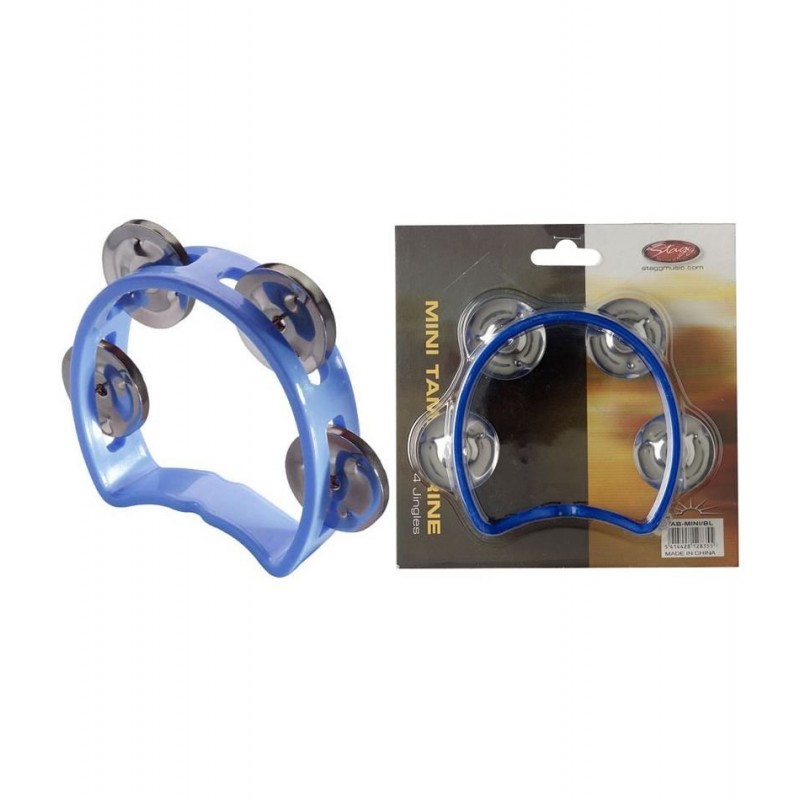Stagg TAB MINI BL - mini tamburyn plastikowy - 1
