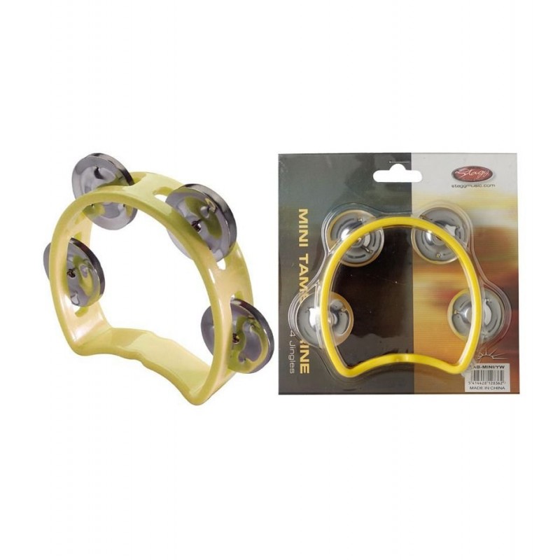 Stagg TAB MINI YW - mini tamburyn plastikowy - 1