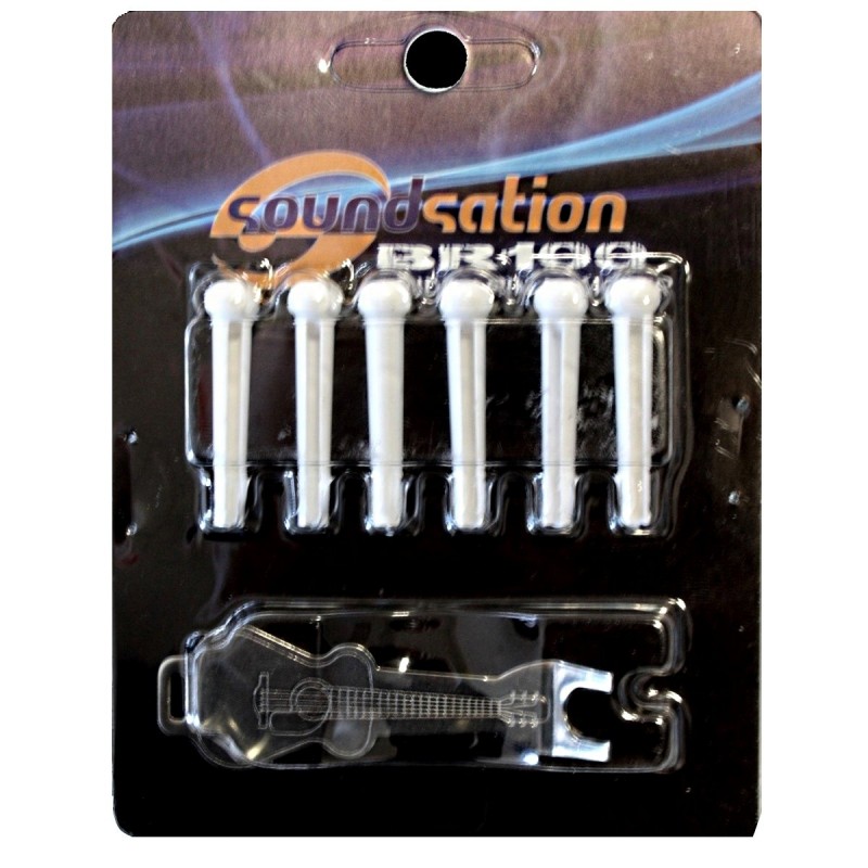 Soundsation BR100 - zestaw kołków do gitary akustycznej - 1