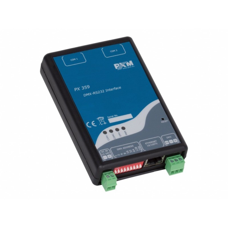 Proxima PXM PX359 - Interfejs DMX RS232