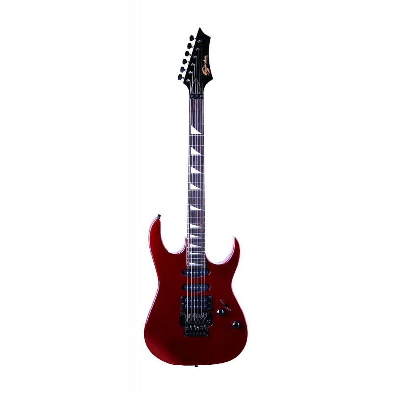 Soundsation SMB 200 MRD - gitara elektryczna z mostkiem Floyd Rose - 1
