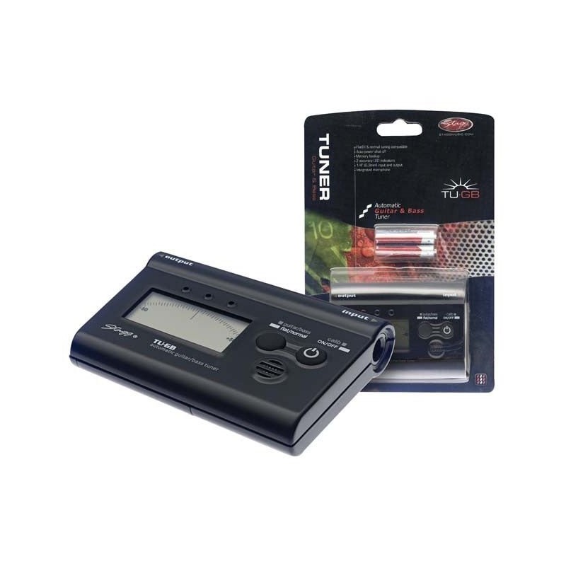 Stagg TU GB - gitarowy tuner elektroniczny - 1