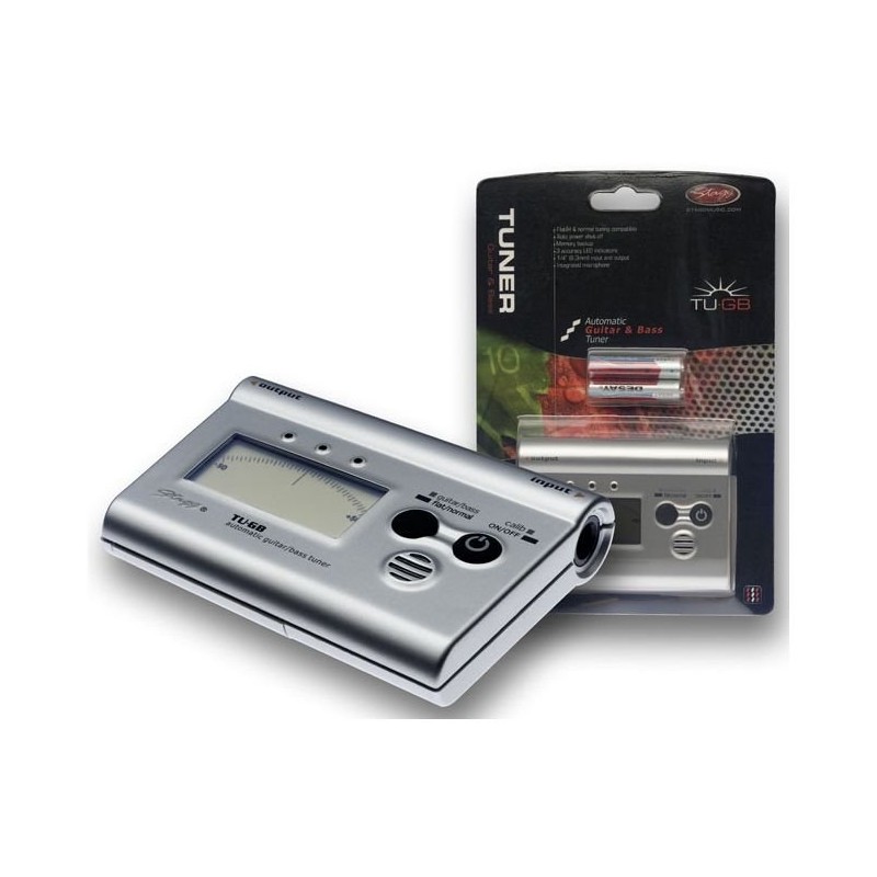 Stagg TU GB SL - gitarowy tuner elektroniczny - 1