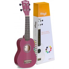 Stagg US-VIOLET - ukulele sopranowe - 1