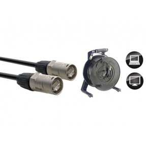 Stagg XCC50ECRL - kabel EtherCON 50m, Rolka - 1