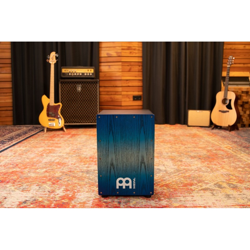 Meinl Percussion MCAJ100BK-PBF - Cajon "Pacific Blue Fade" - 3