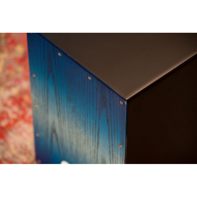 Meinl Percussion MCAJ100BK-PBF - Cajon "Pacific Blue Fade" - 5