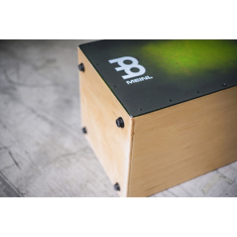 Meinl Percussion SC100GRB - Cajon "Green Burst" - 9