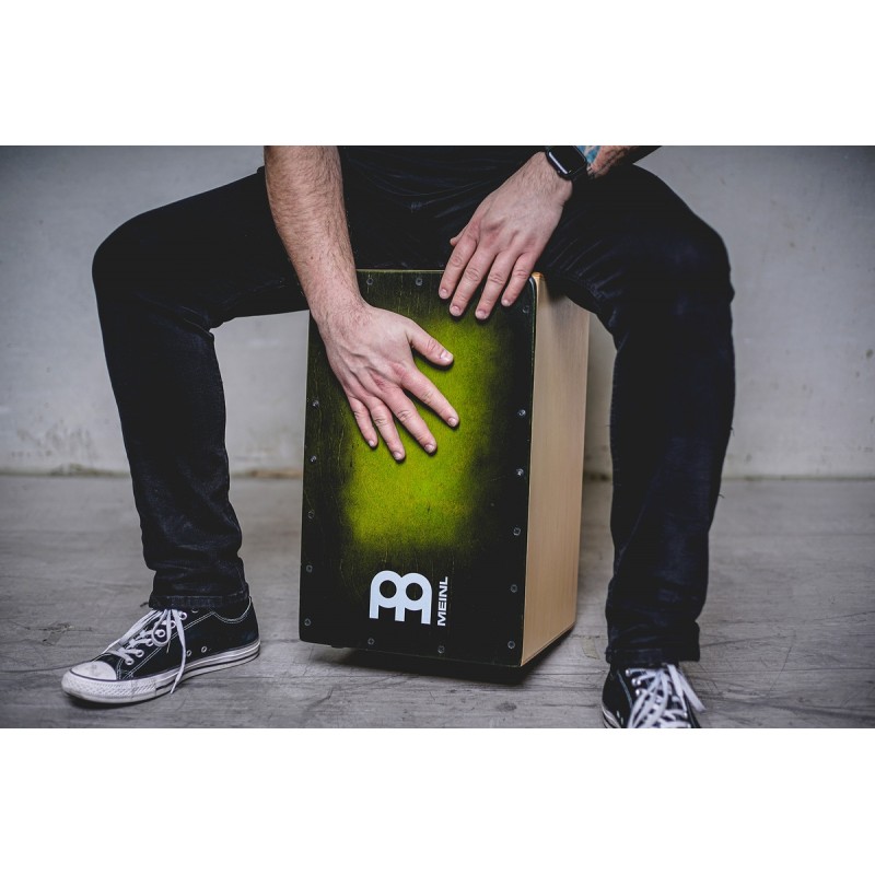 Meinl Percussion SC100GRB - Cajon "Green Burst" - 10