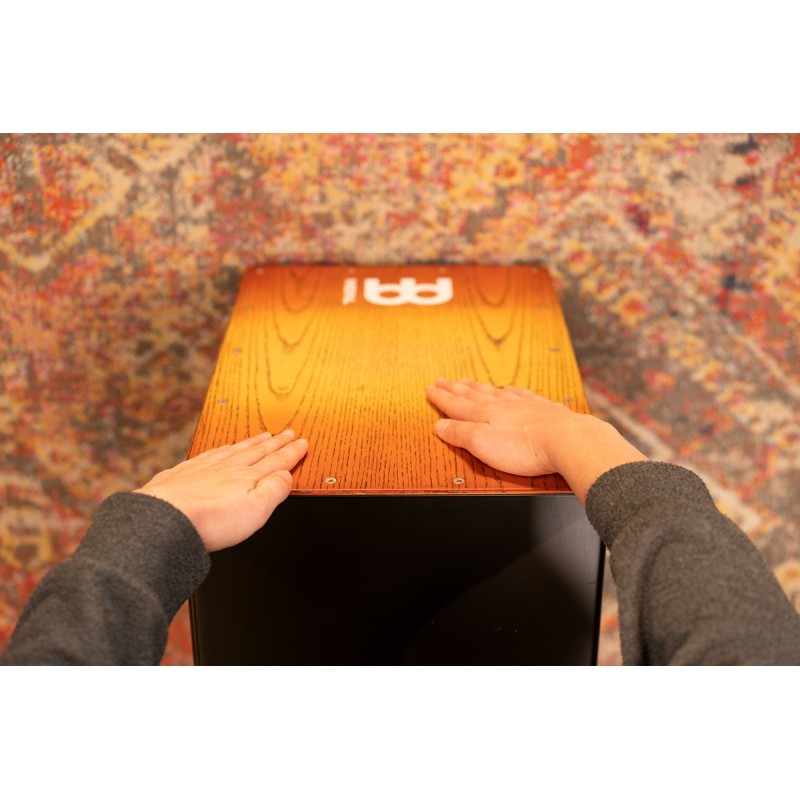Meinl Percussion MCAJ100BK-SAF - Cajon "Sonoran Amber Fade" - 10