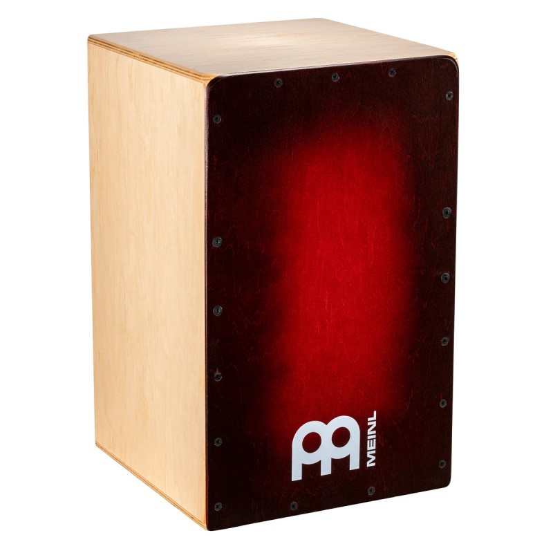 Meinl Percussion SC100RDB - Cajon "Red Burst" - 1