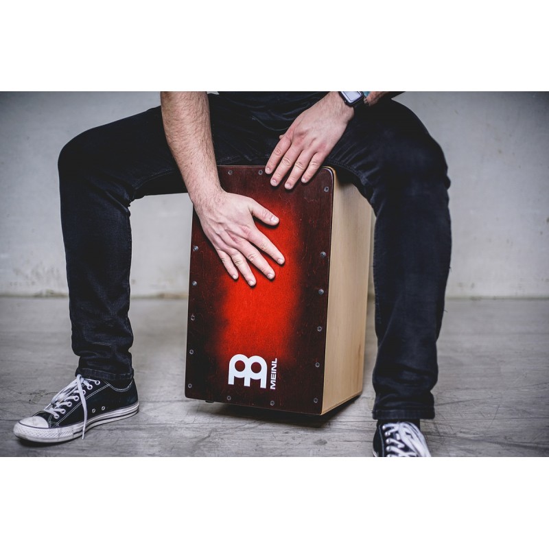 Meinl Percussion SC100RDB - Cajon "Red Burst" - 11