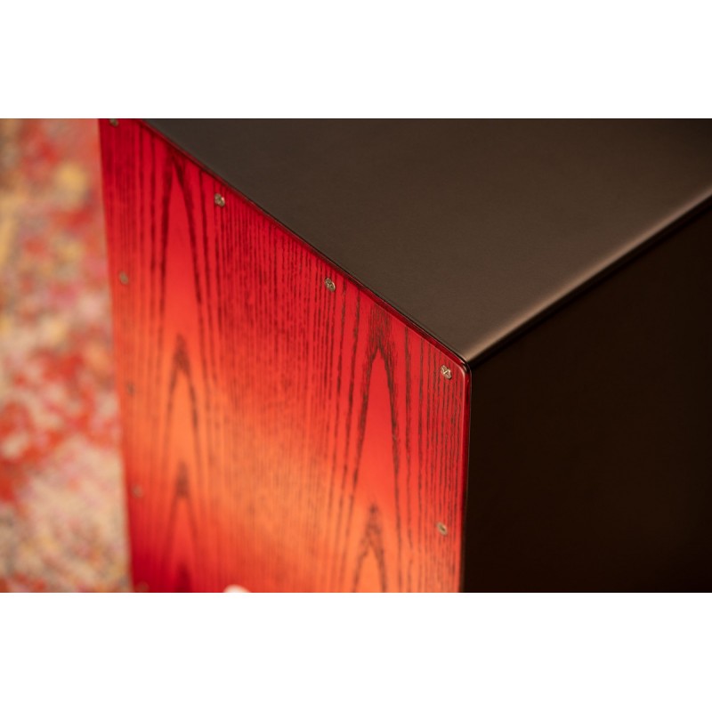 Meinl Percussion MCAJ100BK-TRF - Cajon "Tango Red Fade" - 5