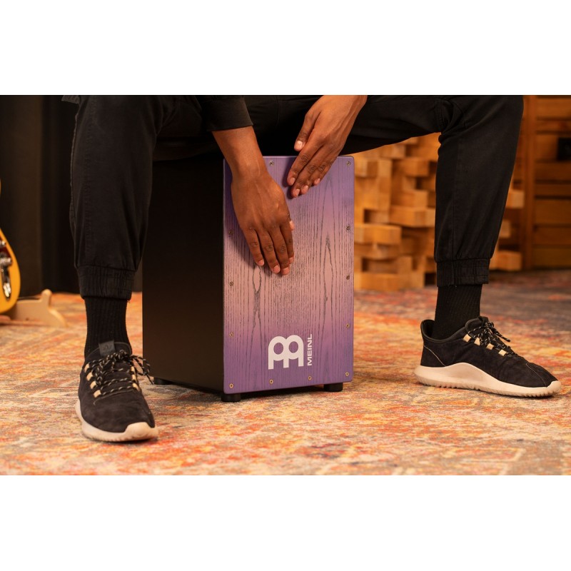 Meinl Percussion MCAJ100BK-LPF - Cajon "Lilac Purple Fade" - 8