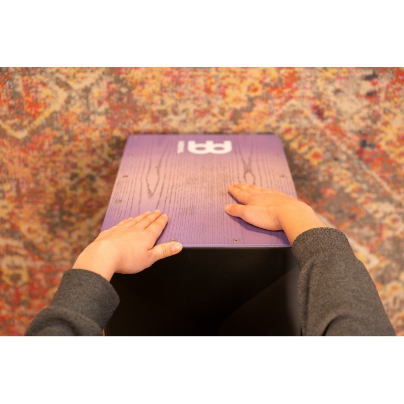 Meinl Percussion MCAJ100BK-LPF - Cajon "Lilac Purple Fade" - 10