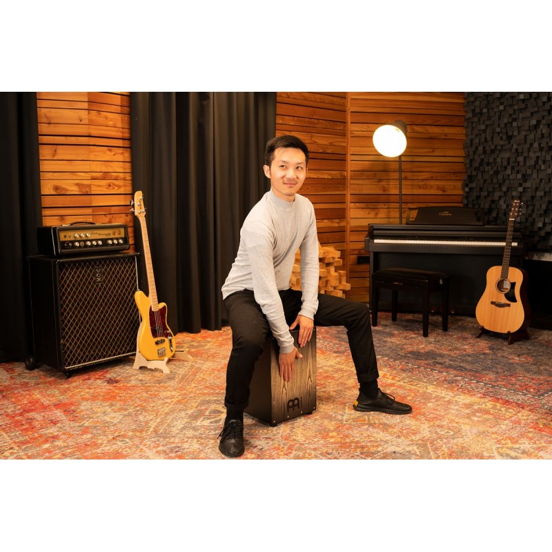 Meinl Percussion MCAJ100BK-CBF - Cajon "Charcoal Black Fade" - 9