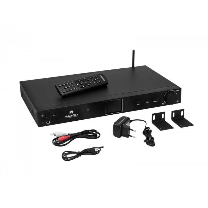 Omnitronic TUNA-NET 19cdz  - Radio Internetowe DAB+ Bluetooth