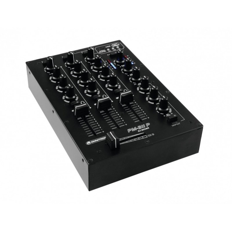 Omnitronic PM-311P - Mikser Dj z odtwarzaczem