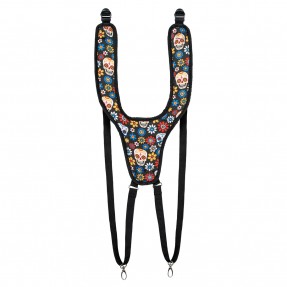 Meinl Percussion MDJS1DA - Pasek do djembe "Day Of The Dead" - 1