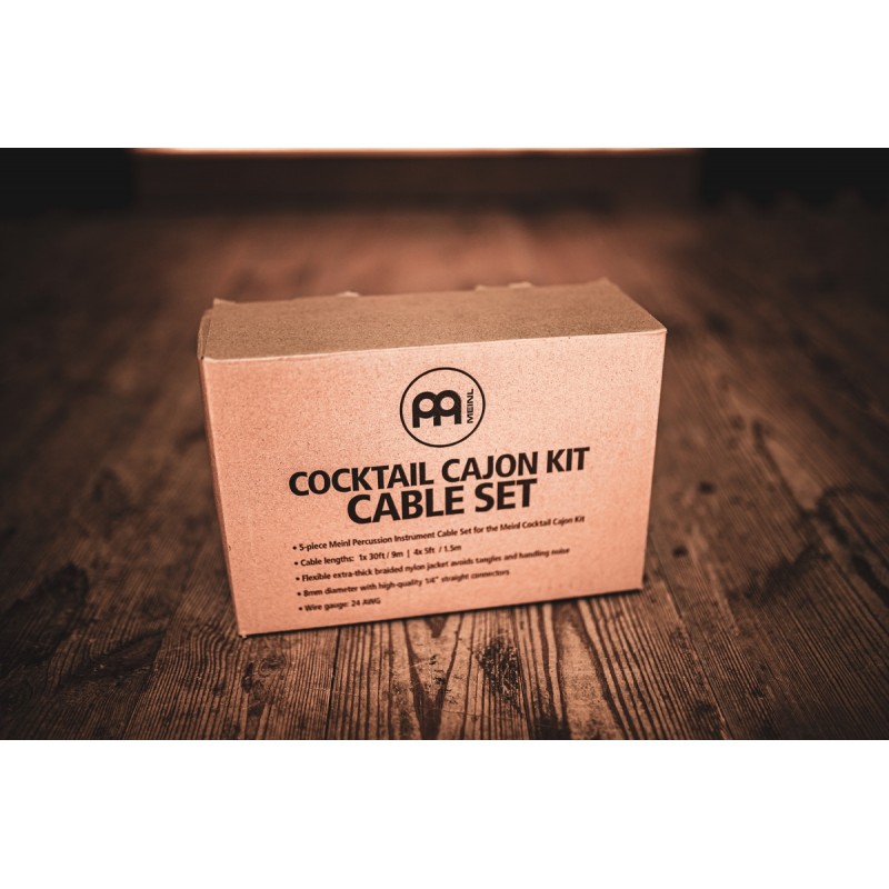 Meinl Percussion MPICS1 - Zestaw kabli instrumentalnych - 2