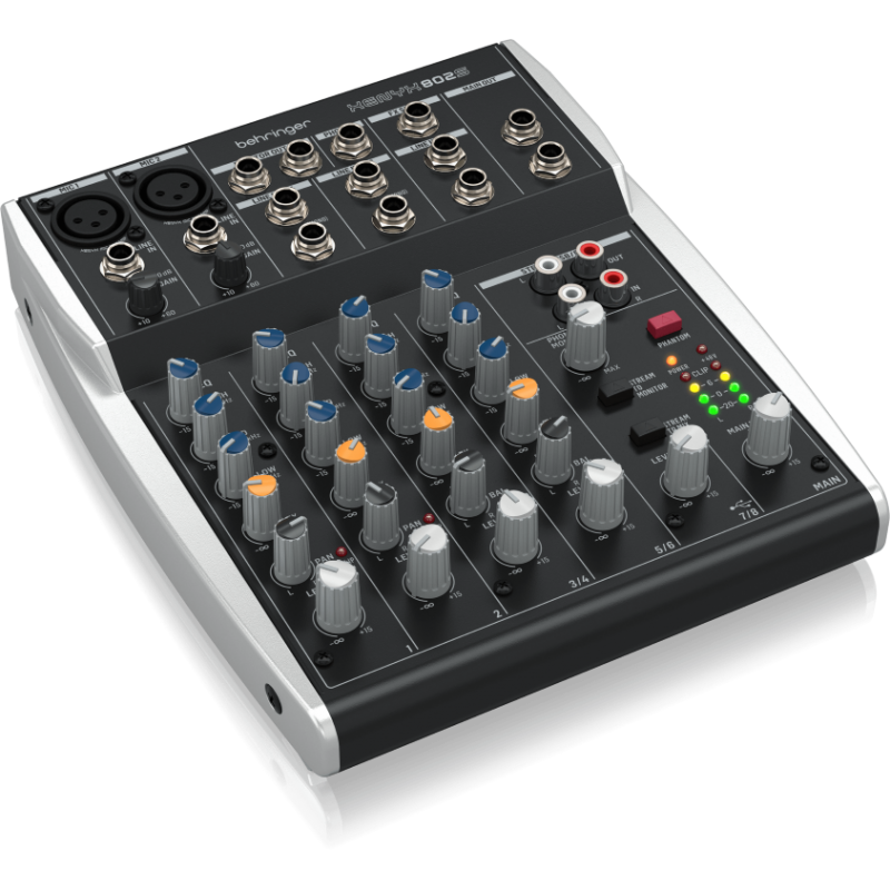 Behringer XENYX 802S - mikser analogowy audio - 2