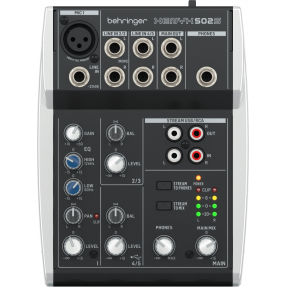 Behringer XENYX 502S - mikser analogowy audio - 1