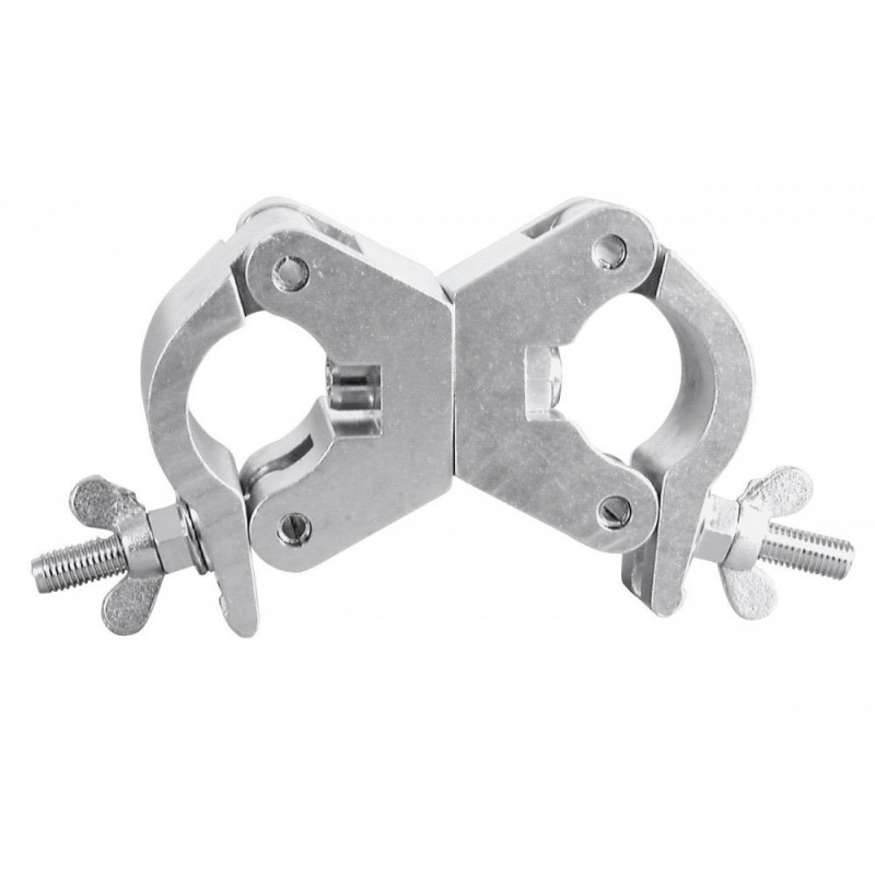 EUROLITE TPC-35 Swivel Coupler, silver - hak klamra aliskaf
