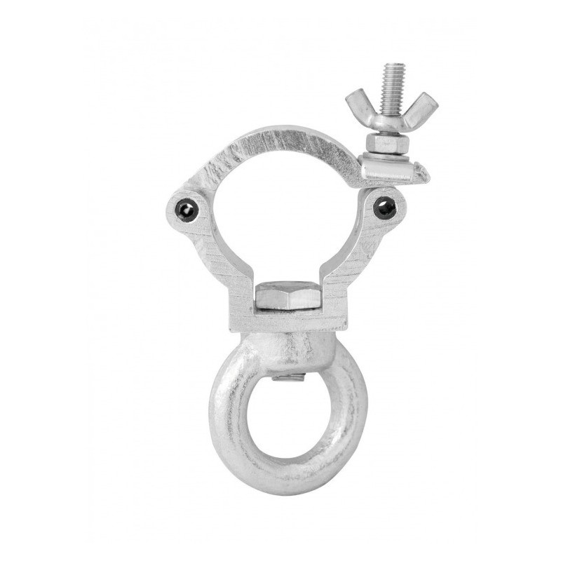 EUROLITE DEC-30E Eye Ring Coupler, silver - hak klamra aliskaf