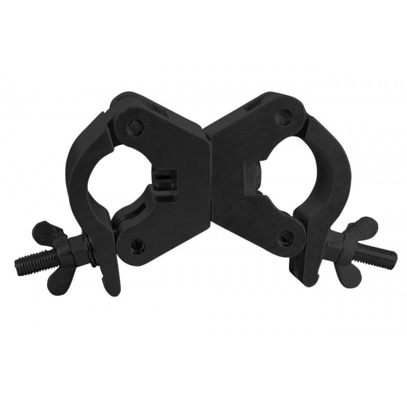 EUROLITE TPC-35S Swivel Coupler, black - hak klamra aliskaf