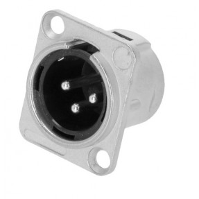 Adam Hall K3PXM3 - Gniazdo XLR 3-pin męskie - 1