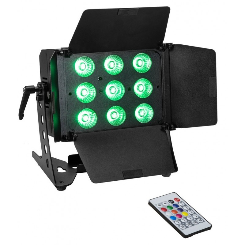 EUROLITE LED CLS-9 QCL RGB/WW 9x7W - Panel LED - 1