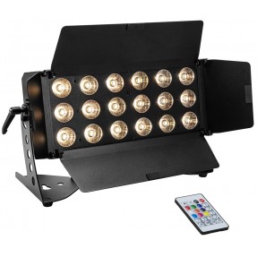 EUROLITE LED CLS-18 QCL RGB/WW 18x7W - Panel LED - 1