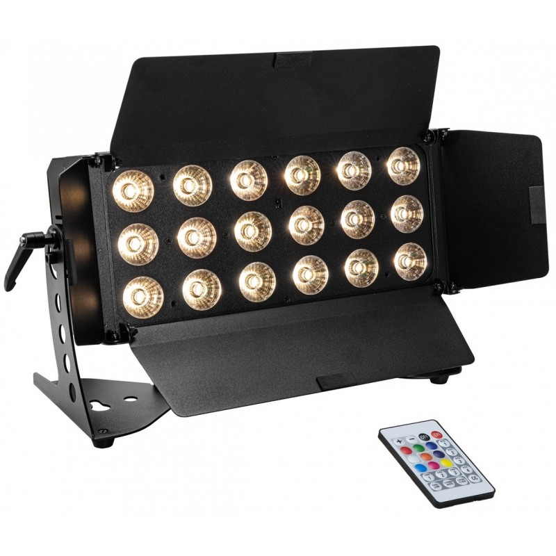 EUROLITE LED CLS-18 QCL RGB/WW 18x7W - Panel LED - 1